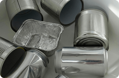 aluminum cans