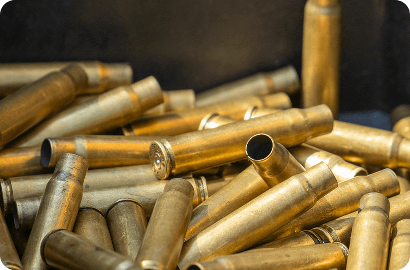 brass shell casings metal