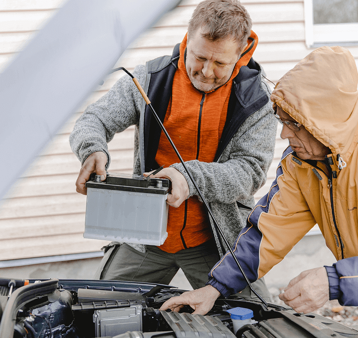 car batteries