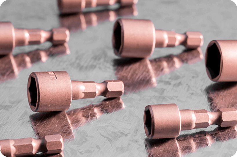 red brass metal