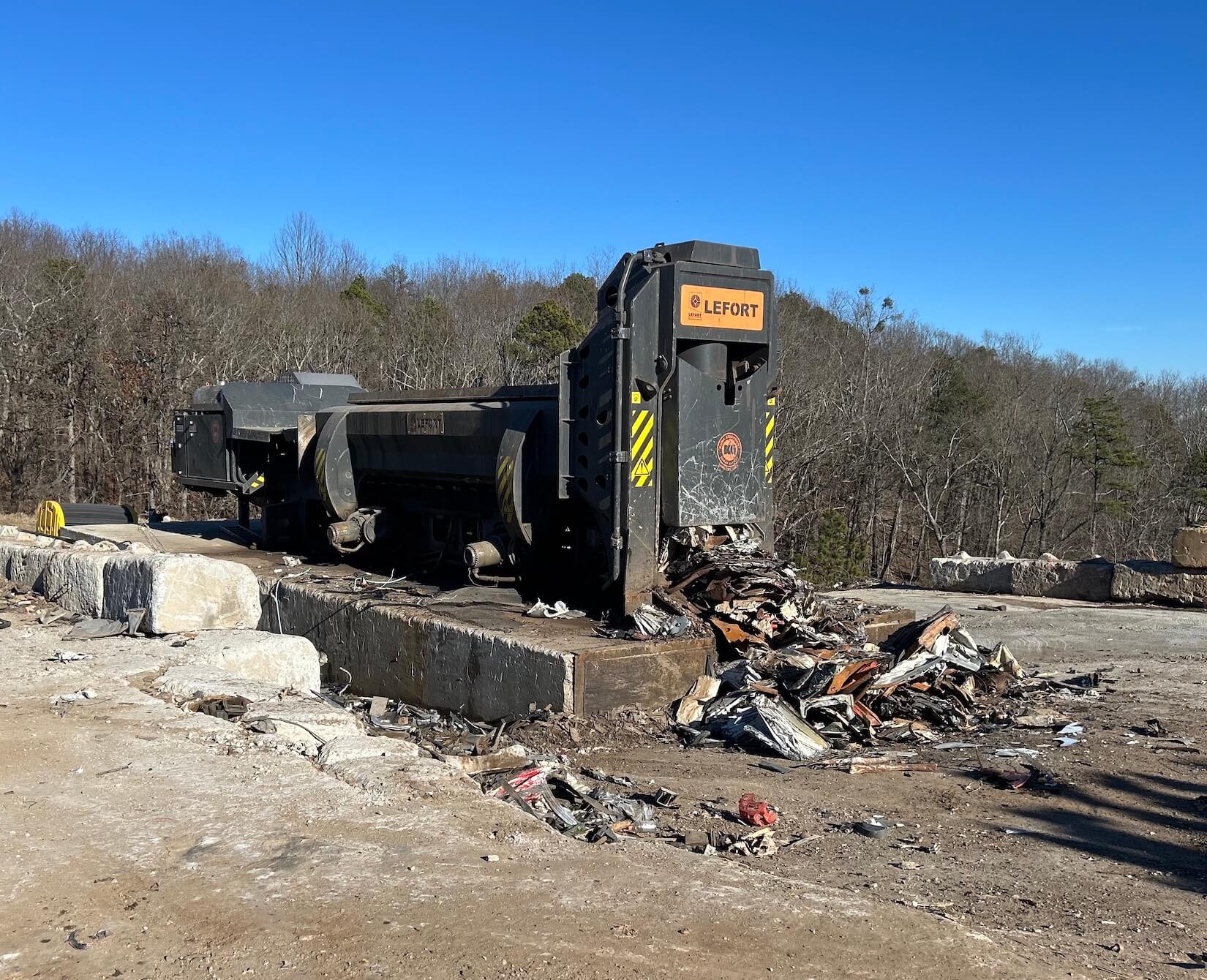 scrap metal processing