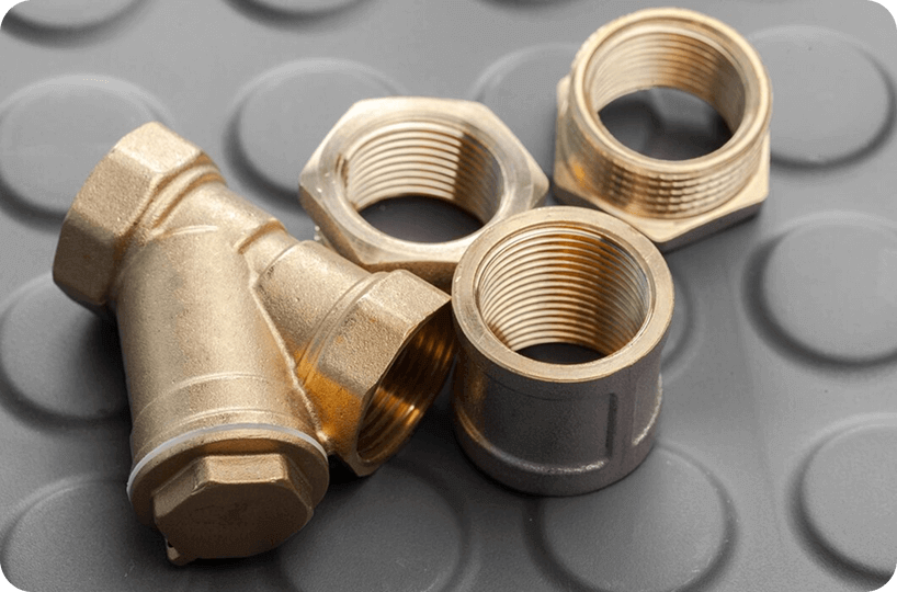 yellow brass material